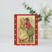 Carte postale-Vintage Saint-Valentin (Debout devant)