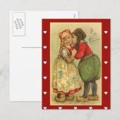 Carte postale-Vintage Saint-Valentin (Devant / Derrière)