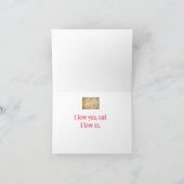 Carte postale vintage Saint-Valentin (Intérieur)