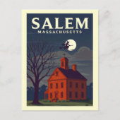 Carte Postale Vintage Salem Massachusetts (Devant)