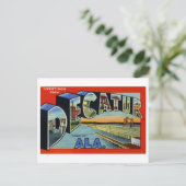 Carte Postale Vintage Salutations de Decatur, Alabama (Debout devant)