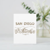 Carte Postale Vintage San Diego (Debout devant)
