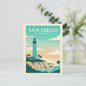 Carte Postale Vintage San Diego (Debout devant)