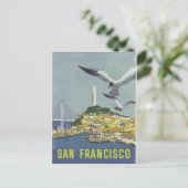 Carte postale vintage San Francisco (Debout devant)