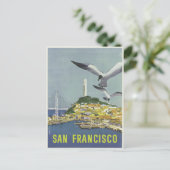 Carte postale vintage San Francisco Travel (Debout devant)