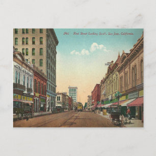 Carte Postale Vintage San Jose Californie
