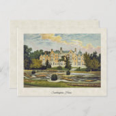 Carte Postale Vintage Sandringham House Norfolk Angleterre (Devant / Derrière)