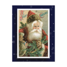 Carte postale vintage Santa Claus