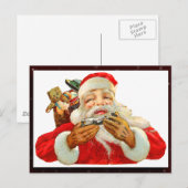 Carte postale vintage Santa Claus (Devant / Derrière)