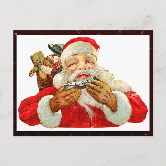 Carte postale vintage Santa Claus (Devant)