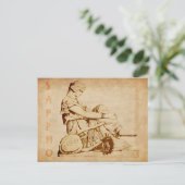 Carte postale vintage Sappho (Debout devant)