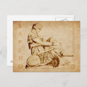Carte postale vintage Sappho (Devant / Derrière)