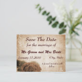 Carte postale vintage Sauver la journée (Debout devant)