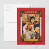 Carte postale vintage Shanghai China Travel (Devant / Derrière)