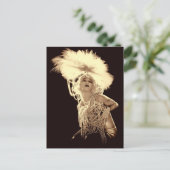 Carte Postale Vintage Showgirl (Debout devant)