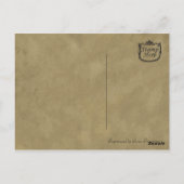 Carte postale vintage "Softball" (Dos)