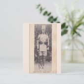 Carte Postale Vintage, soldat du Commonwealth, Nairobi, Kenya (Debout devant)