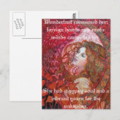 Carte Postale vintage Soul Soul Wanderlust (Devant / Derrière)