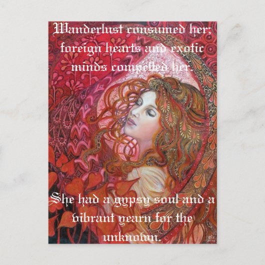 Carte Postale vintage Soul Soul Wanderlust (Devant)