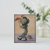 Carte postale vintage Sour Apple (Debout devant)