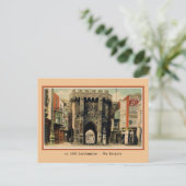 Carte Postale Vintage Southampton Le Bargate (Debout devant)