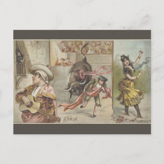 Carte Postale Vintage Spain (Devant)