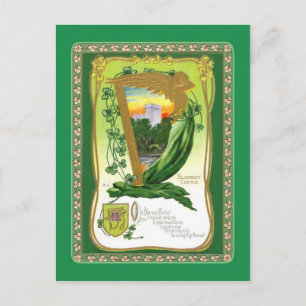 Carte postale vintage St Patrick's Day