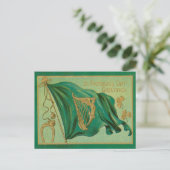 Carte postale vintage St. Patrick's Day (Debout devant)