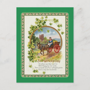 Carte postale vintage St Patrick's Day