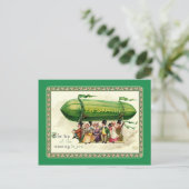 Carte postale vintage St Patrick's Day (Debout devant)