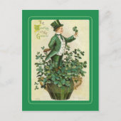 Carte postale vintage St Patrick's Day (Devant)