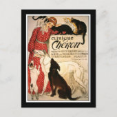 Carte postale : Vintage Steinlen "Clinique Cheron" (Devant)