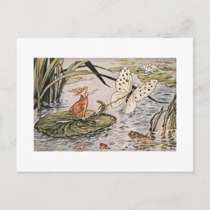 Carte Postale Vintage Storybook Thumbelina