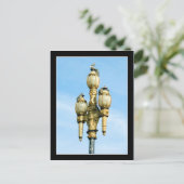 Carte Postale Vintage Street Light - San Francisco (Debout devant)