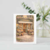 Carte Postale Vintage-Style Bakery (Debout devant)