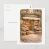 Carte Postale Vintage-Style Bakery (Devant / Derrière)