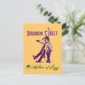 Carte Postale Vintage Style Bourbon Street (Debout devant)