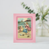 Carte postale vintage Sun Bather Beach Babes (Debout devant)