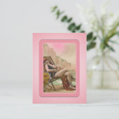 Carte postale vintage Sun Bather Beach Babes (Debout devant)