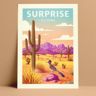 Carte Postale Vintage surprise Arizona
