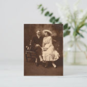 Carte postale vintage Sweethearts (Debout devant)