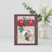 Carte postale vintage Sweethee Valentine (Debout devant)