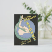 Carte Postale Vintage Sydney Australie (Debout devant)