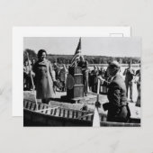 Carte Postale Vintage Sylvania Wilderness Dedication, Michigan (Devant / Derrière)