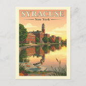 Carte Postale Vintage Syracuse New York (Devant)