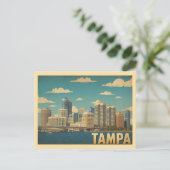 Carte Postale Vintage Tampa Travel (Debout devant)
