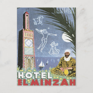 Carte Postale Vintage Tanger Maroc