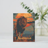 Carte Postale Vintage Tanzanie (Debout devant)