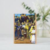 Carte postale vintage Tarpon Springs Epiphany Day (Debout devant)