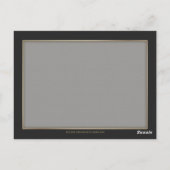 Carte postale vintage Teddy Bear (Dos)